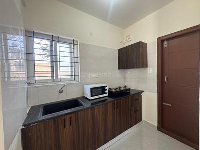 Kitchen Image of 650 Sq.ft 1 BHK Apartment / Flat for rent in Indira Nagar Bengaluru for Rs. 45000