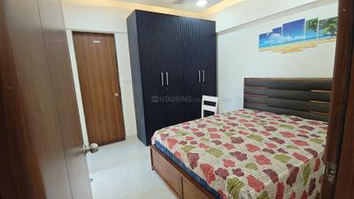 Bedroom Image of 1100 Sq.ft 2 BHK Apartment / Flat for rent in Central Paark, Jagtap Nagar Nashik for Rs. 24000