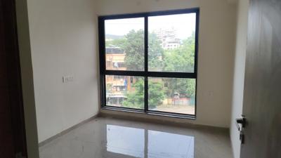Bedroom Image of 635 Sq.ft 1 BHK Apartment / Flat for rent in Shivesh Emerald, Airoli Navi Mumbai for Rs. 32000