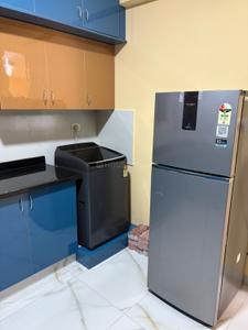 Kitchen Image of 1165 Sq.ft 3 BHK Apartment / Flat for rent in Mithila Splendor, Varthur Bengaluru for Rs. 60000