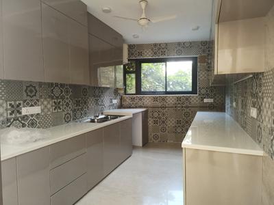 Kitchen Image of 1800 Sq.ft 3 BHK Builder Floor for sale in Kalkaji New Delhi for Rs. 55000000
