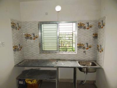 Kitchen Image of 460 Sq.ft 1 BHK Apartment / Flat for sale in Dum Dum Cantonment Kolkata for Rs. 1472000