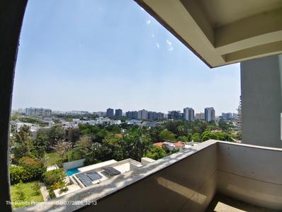 Balcony Image of 1800 Sq.ft 3 BHK Apartment / Flat for sale in New Gotri Vadodara for Rs. 12500000
