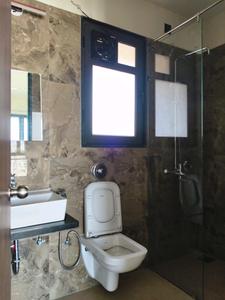 Bedroom Three Image of 987 Sq.ft 3 BHK Apartment / Flat for rent in VTP Aethereus Phase 2, Mahalunge Pune for Rs. 34000