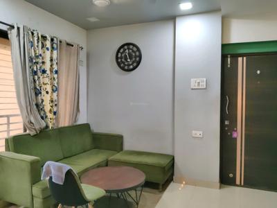 Living Room Image of 550 Sq.ft 1 BHK Apartment / Flat for rent in Paradigm Pushpanjali Residency Phase III, Thane West Thane for Rs. 16990