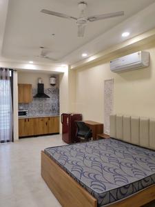 Bedroom Image of 650 Sq.ft 1 RK Builder Floor for rent in CGHS Milan, Sector 39 Gurgaon for Rs. 24000