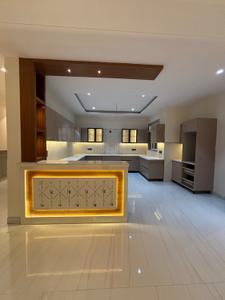 Kitchen Image of 2500 Sq.ft 4 BHK Builder Floor for rent in Green Field Colony Faridabad for Rs. 42000