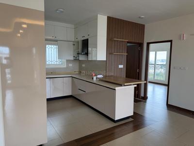 Kitchen Image of 1800 Sq.ft 3 BHK Apartment / Flat for rent in Sobha Windsor, Whitefield Bengaluru for Rs. 90000