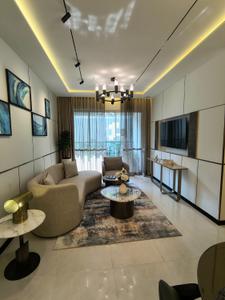 Living Room Image of 840 Sq.ft 2 BHK Apartment / Flat for sale in The Address By GS Wadala, Sion Mumbai for Rs. 23600000