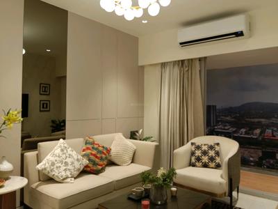 Living Room Image of 776 Sq.ft 2 BHK Apartment / Flat for sale in Siddha Sky Phase 3, Sion Mumbai for Rs. 22000000