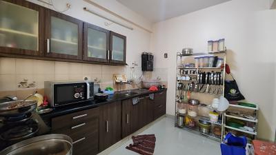 Kitchen Image of 1610 Sq.ft 3 BHK Apartment / Flat for sale in Mahaveer Calyx, Bommanahalli Bengaluru for Rs. 11500000