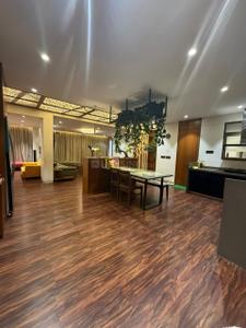 Balcony Image of 3005 Sq.ft 4 BHK Apartment / Flat for rent in Vaishnodevi Kingston, Pal Gam Surat for Rs. 85000