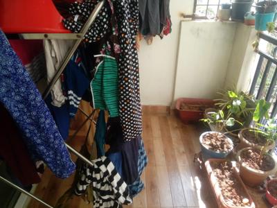 Balcony Image of 1105 Sq.ft 2 BHK Apartment / Flat for sale in Giridhari Isola, Bandlaguda Jagir Hyderabad for Rs. 6400000