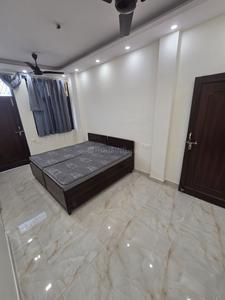 Bedroom Image of 480 Sq.ft 1 BHK Builder Floor for rent in Old Double Storey, Lajpat Nagar New Delhi for Rs. 23000