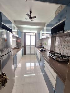 Kitchen Image of 1582 Sq.ft 3 BHK Apartment / Flat for rent in Triveni Laurel, Kalyan West Kalyan for Rs. 28000