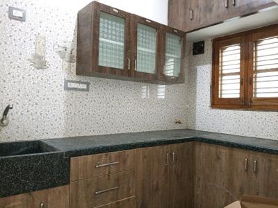 Kitchen Image of 600 Sq.ft 1 BHK Independent House for rent in Aarya Parameshwara Paradise by Aarya Group, K R Puram Bengaluru for Rs. 11500