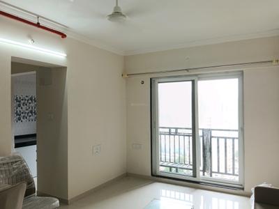 Living Room Image of 630 Sq.ft 1 BHK Apartment / Flat for rent in Raunak Bliss Phase A, Kasarvadavali Thane for Rs. 23000