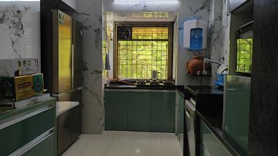 Kitchen Image of 1057 Sq.ft 2 BHK Apartment / Flat for sale in Sanghvi Valley, Kalwa Thane for Rs. 12500000