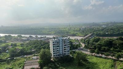 Balcony Image of 700 Sq.ft 1 BHK Apartment / Flat for sale in Tharwani Vedant Millenia Happiness, Titwala Thane for Rs. 2900000