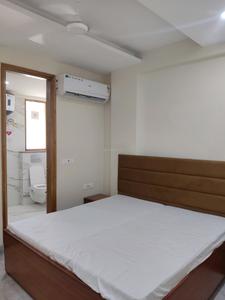 Bedroom Image of 780 Sq.ft 1 BHK Builder Floor for rent in Sector 27 Gurgaon for Rs. 31000