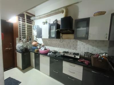 Kitchen Image of 1350 Sq.ft 2 BHK Duplex for sale in Sampat Hills, Bhicholi Mardana Indore for Rs. 5600000