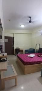 Bedroom Image of 450 Sq.ft 1 BHK Apartment / Flat for rent in Supertech Ecociti, Sector 137 Noida for Rs. 19500