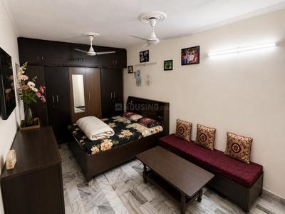 Bedroom Image of 648 Sq.ft 2 BHK Builder Floor for sale in Jangpura New Delhi for Rs. 5000000