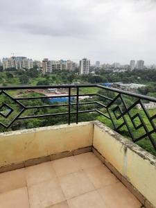 Balcony Image of 800 Sq.ft 1 BHK Apartment / Flat for rent in Goel Ganga Atharva Ganga, Pashan Pune for Rs. 30000