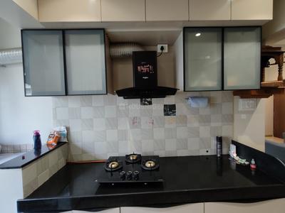 Kitchen Image of 600 Sq.ft 1 BHK Apartment / Flat for rent in V Uptown, Ravet Pune for Rs. 25000