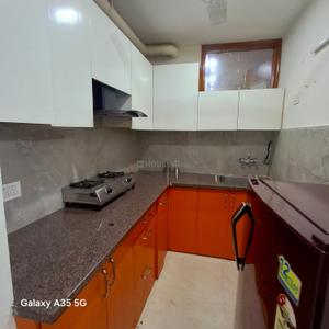 Kitchen Image of 900 Sq.ft 1 BHK Builder Floor for rent in Sector 46 Gurgaon for Rs. 27000