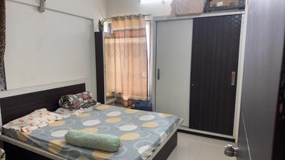 Bedroom Image of 850 Sq.ft 2 BHK Apartment / Flat for rent in Shiv Divine Dew, Rahatani Pune for Rs. 25000