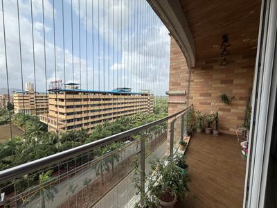 Balcony Image of 2000 Sq.ft 4 BHK Apartment / Flat for rent in Vijay Orion, Hiranandani Estate Thane for Rs. 75000
