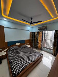Bedroom Image of 1215 Sq.ft 2 BHK Apartment / Flat for rent in Adani Aster Neo, Shantigram Ahmedabad for Rs. 41000
