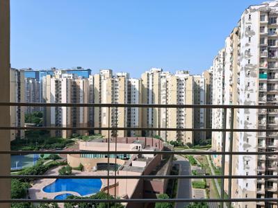 Bedroom Three Image of 1410 Sq.ft 3 BHK Apartment / Flat for sale in Paras Tierea, Sector 137 Noida for Rs. 12500000