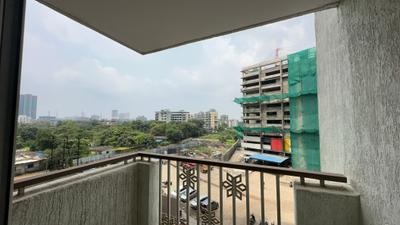Living Room Image of 573 Sq.ft 2 BHK Apartment / Flat for rent in Lodha Palava Premier, Dombivli East Thane for Rs. 18000