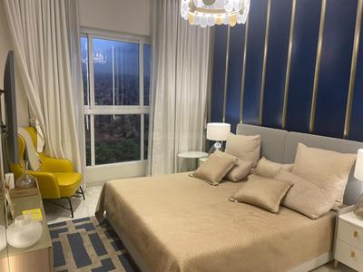 Bedroom Image of 1412 Sq.ft 3 BHK Apartment / Flat for sale in Ashwin Edmont Aurelia, Kandivali West Mumbai for Rs. 29900000