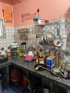 Kitchen Image of 677 Sq.ft 2 BHK Apartment / Flat for sale in Paschim Chowbaga Kolkata for Rs. 2400000