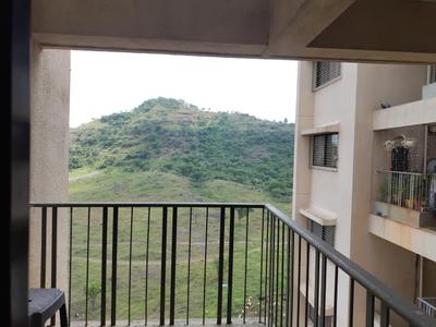 Balcony Image of 790 Sq.ft 1.5 BHK Apartment / Flat for rent in Pride World City, Lohegaon Pune for Rs. 21000