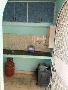 Kitchen Image of 700 Sq.ft 1 BHK Builder Floor for rent in Sector 19 Noida for Rs. 17525
