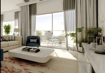 Image of 1600 Sq.ft 3 BHK Apartment / Flat for sale in Godrej Eternal Palms, Sanpada, Navi Mumbai for Rs. 37500000