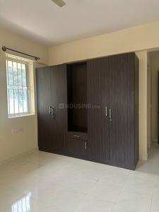 Bedroom Image of 1500 Sq.ft 3 BHK Apartment / Flat for rent in Puravankara Purva Panorama, Kalena Agrahara Bengaluru for Rs. 45000