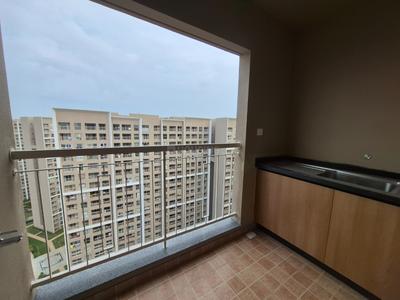 Balcony Image of 1100 Sq.ft 2 BHK Apartment / Flat for rent in Sobha Dream Gardens, Thanisandra Bengaluru for Rs. 36000