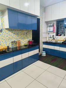 Kitchen Image of 1550 Sq.ft 3 BHK Apartment / Flat for rent in Vadsar Vadodara for Rs. 25000