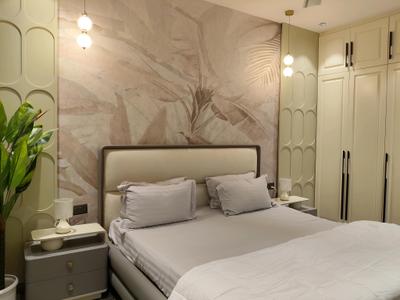 Bedroom Image of 570 Sq.ft 1 BHK Builder Floor for rent in Sector 27 Gurgaon for Rs. 38000