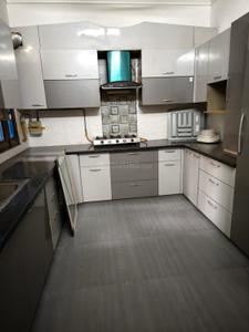 Kitchen Image of 1800 Sq.ft 3 BHK Builder Floor for rent in Ashok Nagar New Delhi for Rs. 60000