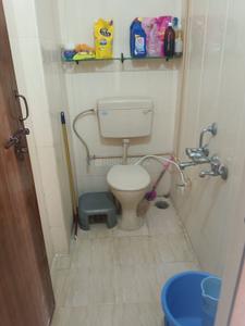Bathroom Image of 930 Sq.ft 1 BHK Apartment / Flat for sale in Silicon City Sector K, Rau Indore for Rs. 3000000