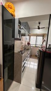 Kitchen Image of 800 Sq.ft 1 BHK Apartment / Flat for sale in Sun Rising Homes, Gota Ahmedabad for Rs. 4000000