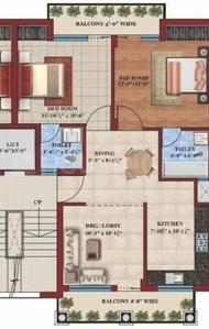 Image of 1050 Sq.ft 2 BHK Apartment / Flat for sale in Acme Heights 92, Sector 92, Mohali for Rs. 7290000