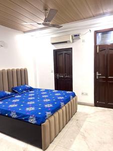 Bedroom Image of 1400 Sq.ft 3 BHK Builder Floor for rent in Janakpuri New Delhi for Rs. 55000
