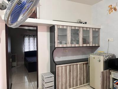 Kitchen Image of 900 Sq.ft 1 BHK Builder Floor for rent in Sector 26 Gandhinagar for Rs. 17500